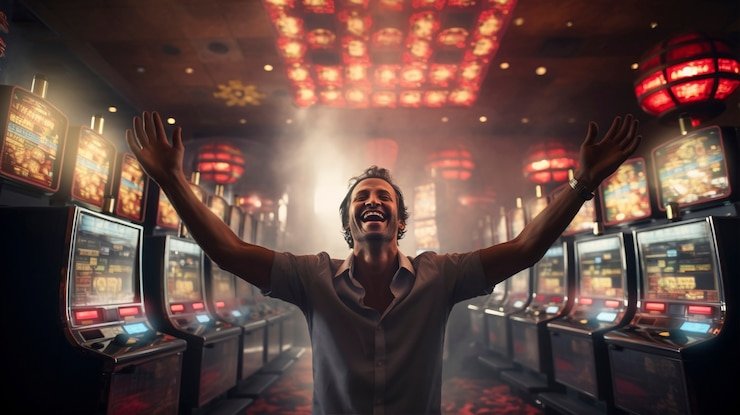Pengingat 18+ pada meja blackjack